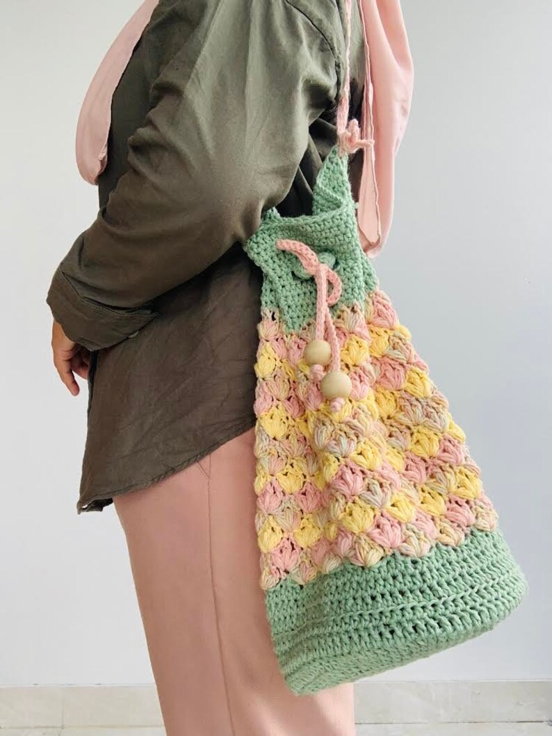 Flora Bucket Bag Crochet Pattern PDF Etsy