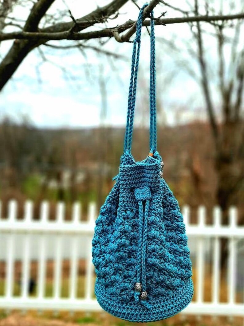Flora Bucket Bag Crochet Pattern PDF Etsy