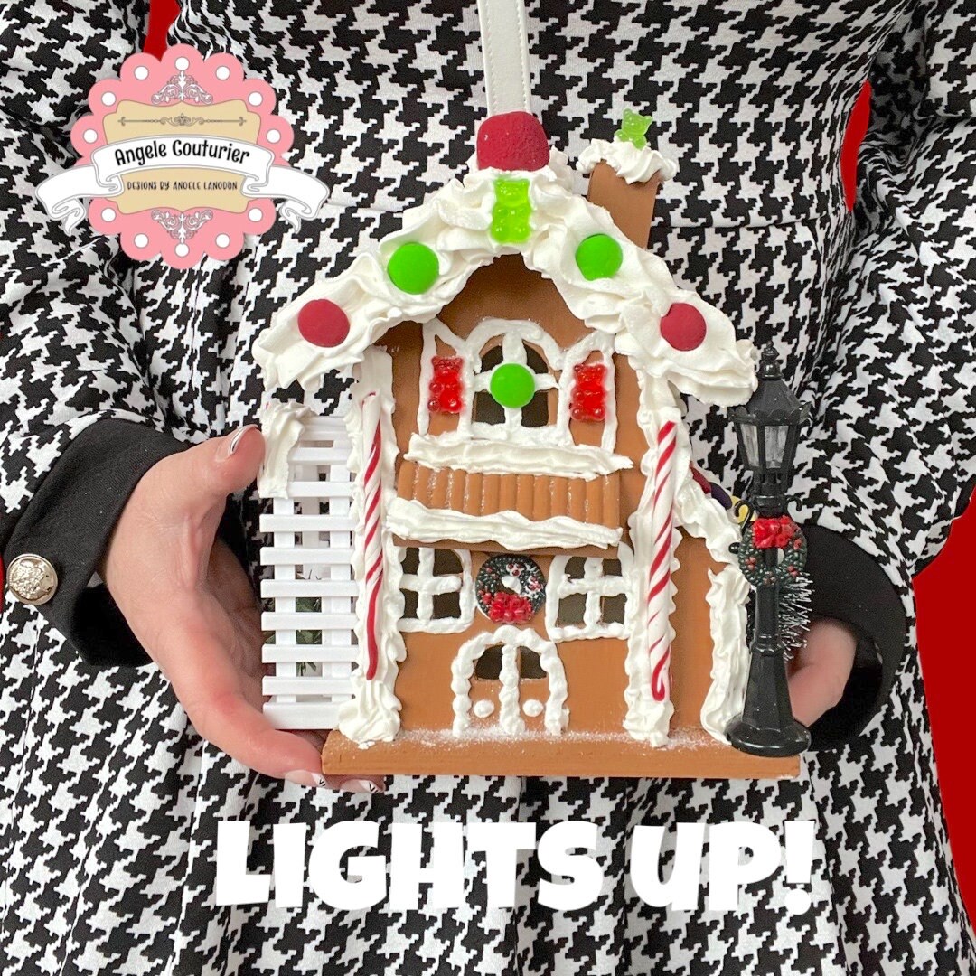 Gingerbread House Purse Fake Gingerbread Houses Fake Food Etsy