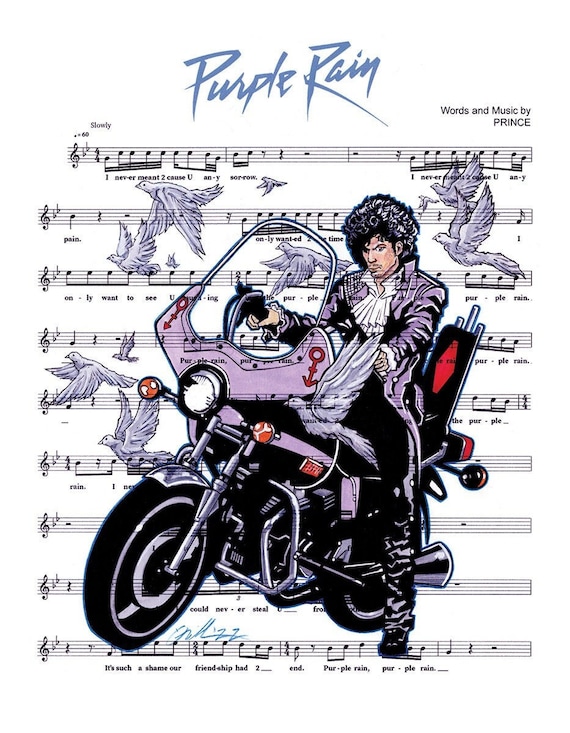 MUSIC ART – Prince – Purple Rain