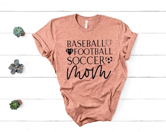 personalized sports mom shirts