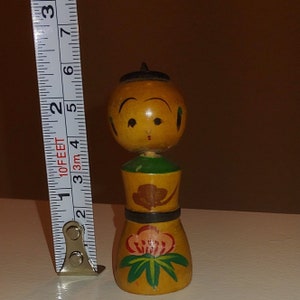 Vintage Japanese Kokeshi wooden doll