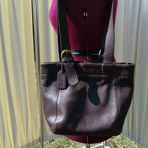 Coach Soho Waverly  Mahogany Leather Buckle bag 4157