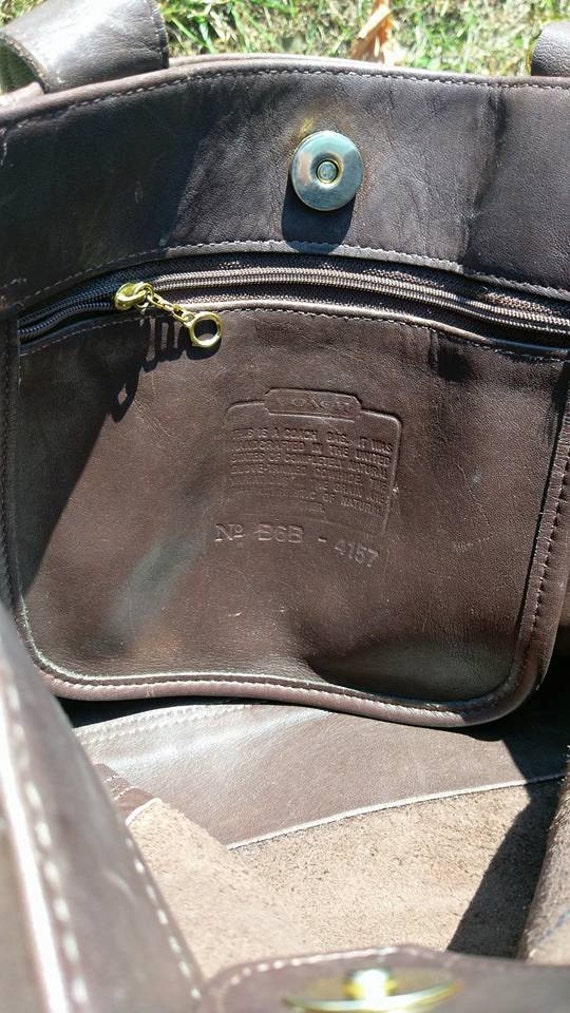 Coach Soho Waverly  Mahogany Leather Buckle bag 4… - image 5