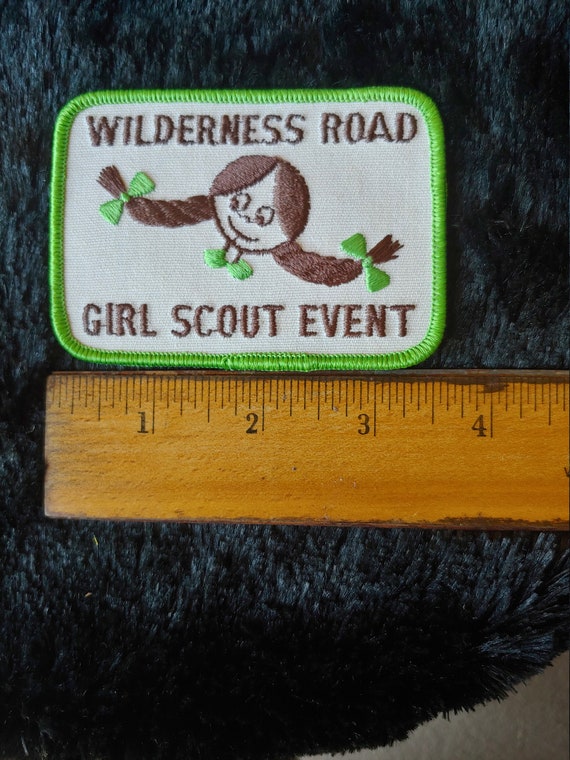 1980s Wilderness Rd Girl Scout Patch