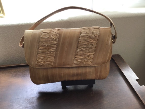 Eel Skin Leather Purse