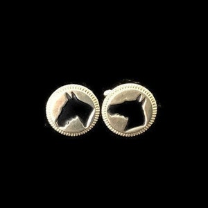 Vintage Horse Cuff links