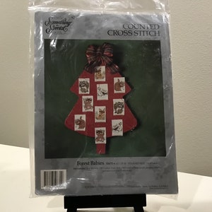 Vintage Something Special Counted Cross Stitch Kit “ Forest Babies”