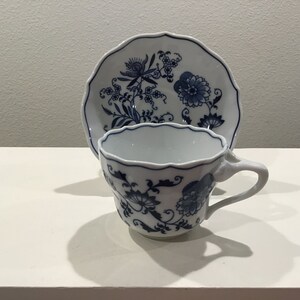Blue Danube Tea Cup And Saucer
