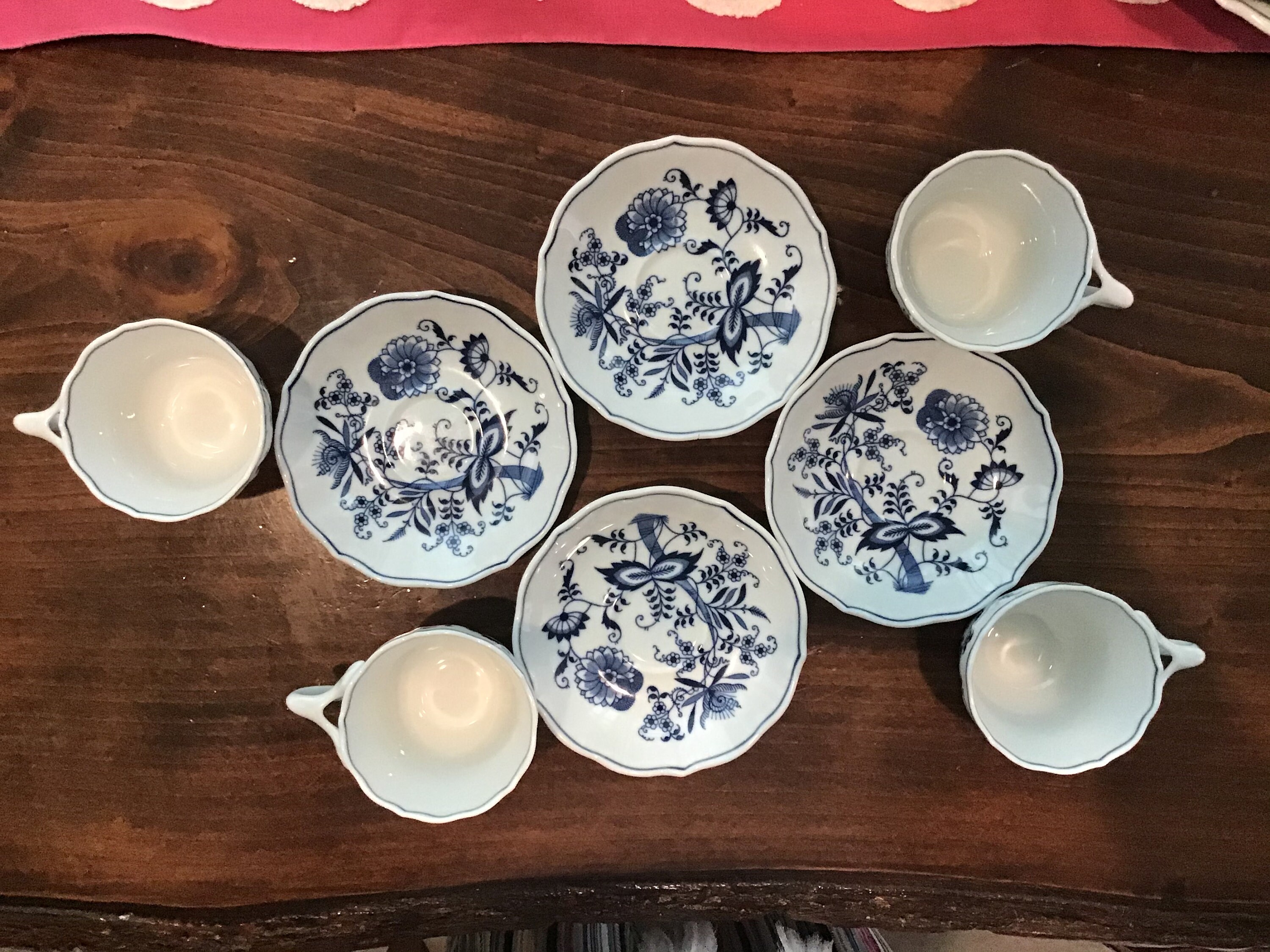 Blue Danube Tea Cup and Saucer - Etsy