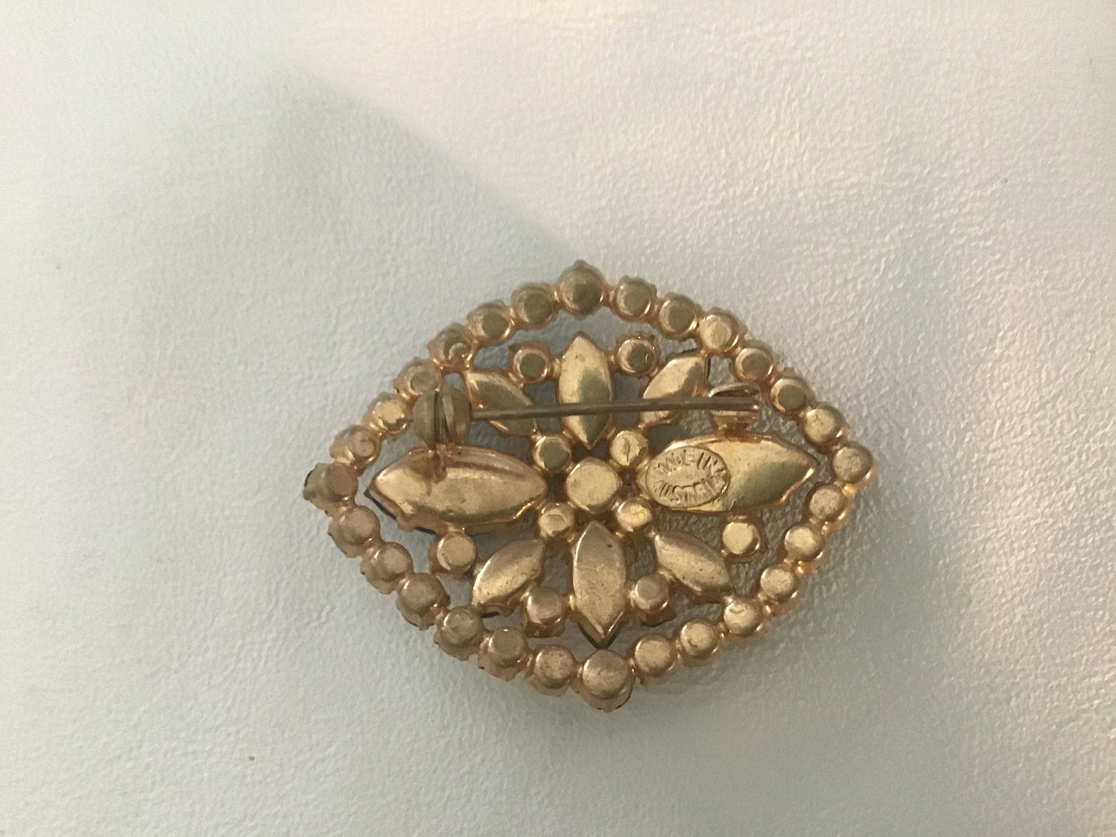 Vintage Brooch Made in Austria Etsy