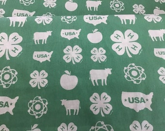 4H 100% Cotton Fabric