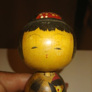Japanese Kokeshi wooden female doll
