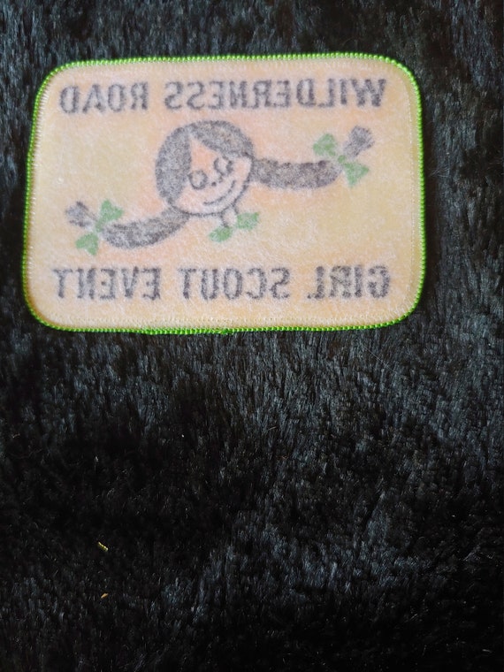 1980s Wilderness Rd Girl Scout Patch - image 3