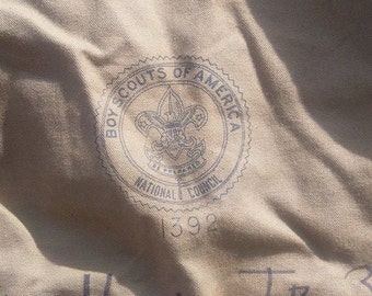Vintage 1970&#39;s Boy Scouts of America Duffle Bag