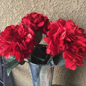 Ashland Red Hydrangea Bouquet