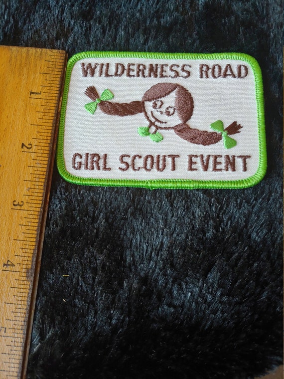 1980s Wilderness Rd Girl Scout Patch - image 2