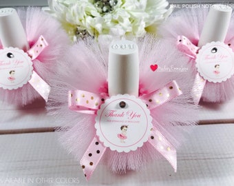 tutu themed baby shower centerpieces