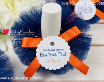 10 Nail Polish Tutus|Cheer Gifts|Dance Gifts|Nail Polish Gifts|Cheerleading Team Gifts|Dancing Team Gifts|Cheerleading|Dancing|School Spirit