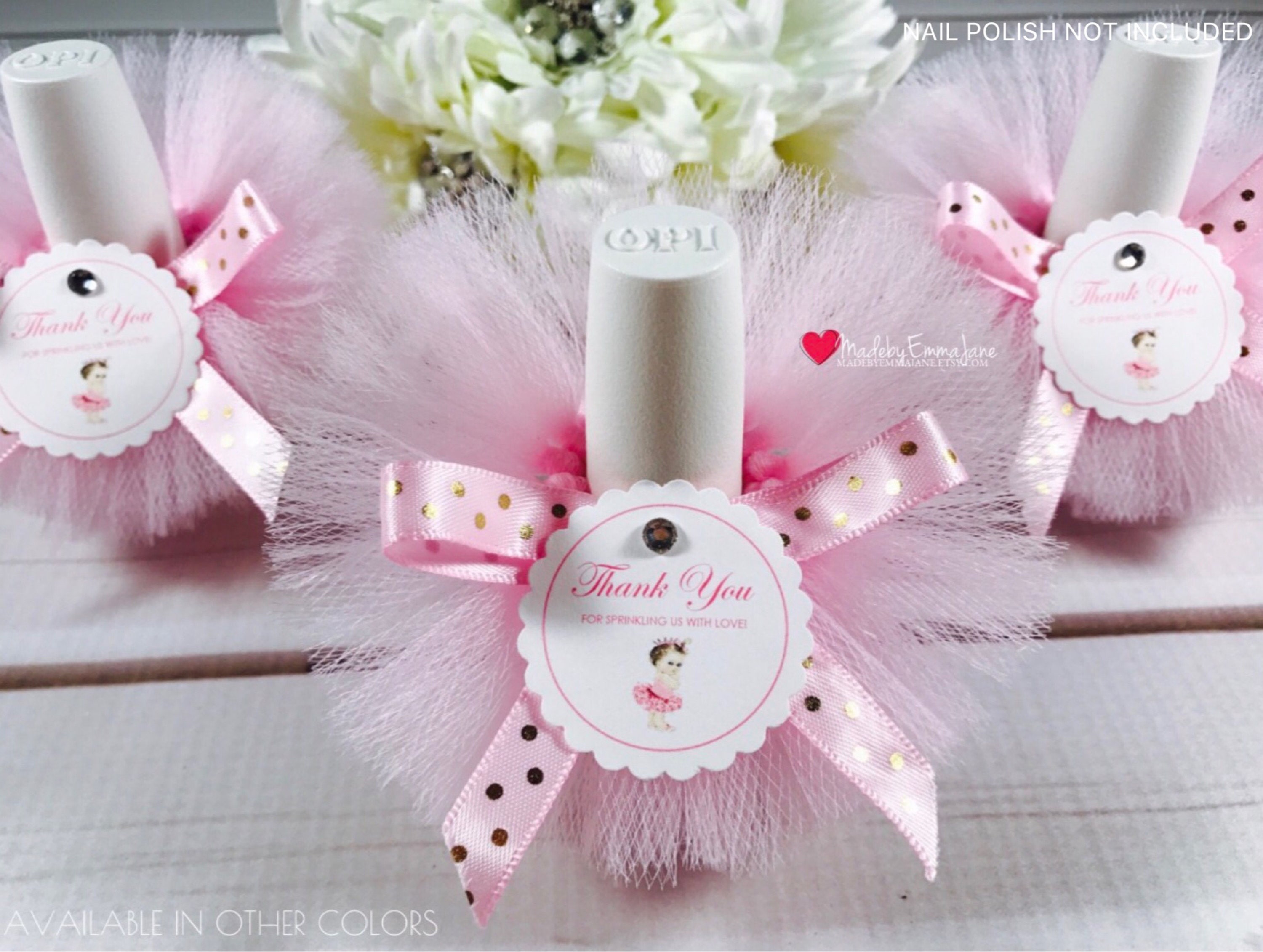 girl baby shower tutu theme