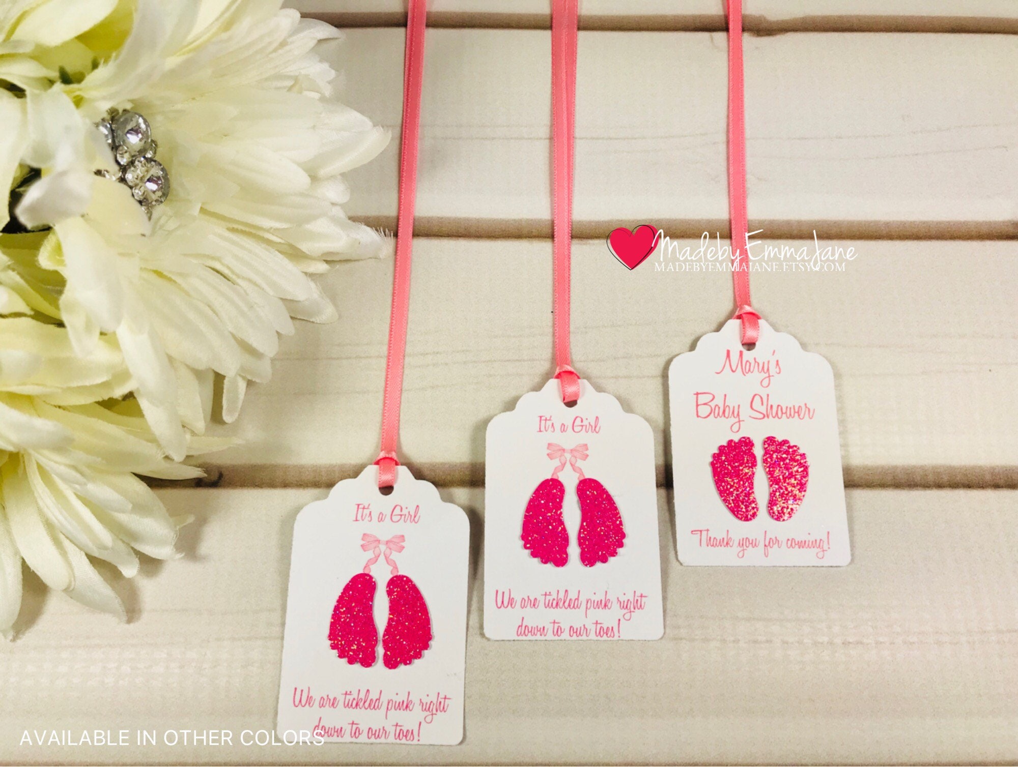 18 Baby Shower LabelsIt's a Girl LabelsBaby Shower for Etsy