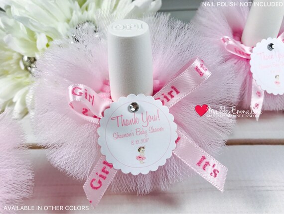 10 Princess Baby Shower Favorsbaby Shower Favorsnail Polish Etsy