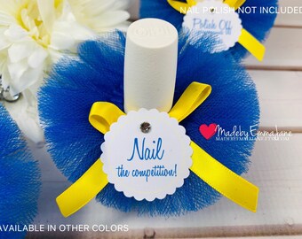 10 Nail Polish Tutus|Cheer Gifts|Dance Gifts|Nail Polish Gifts|Cheerleading Team Gifts|Dancing Team Gifts|Cheerleading|Dancing|School Spirit