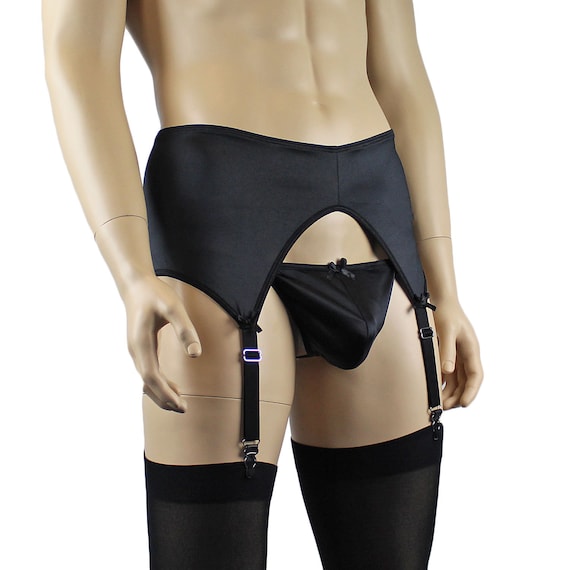 high waisted garter belt