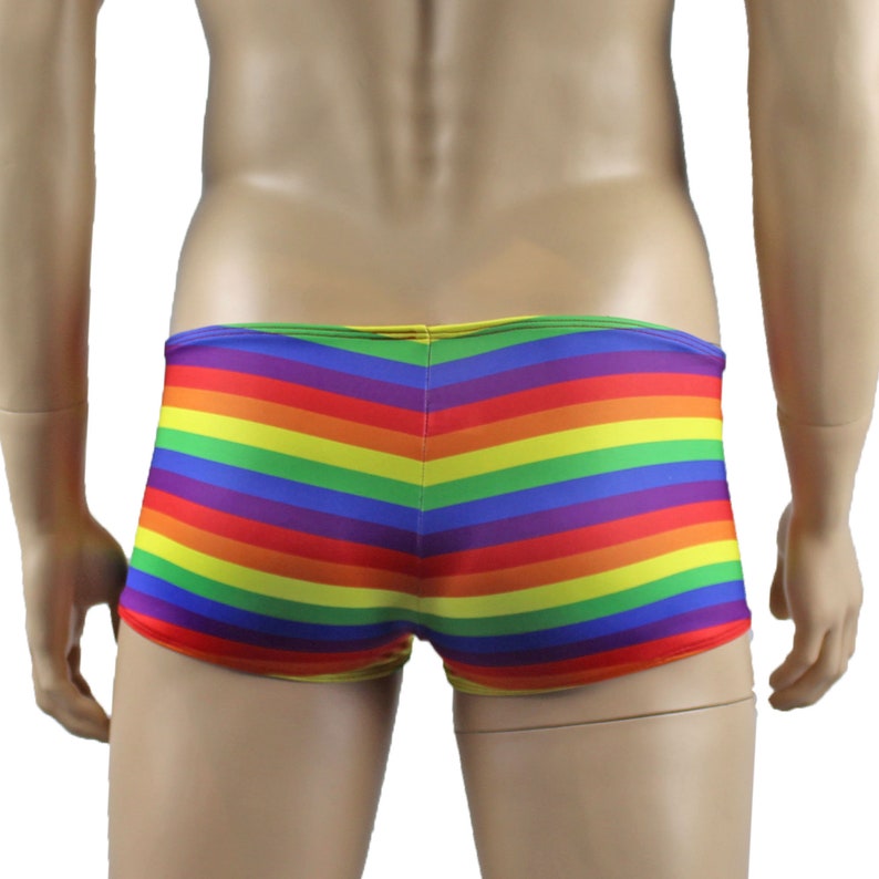 Mens Gay Pride Rainbow LGBTQ Low Rise Boxer Shorts Etsy