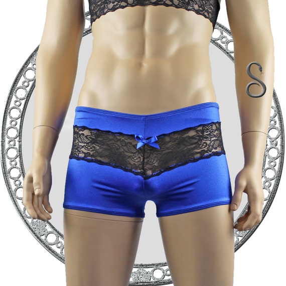 mens satin boxer shorts
