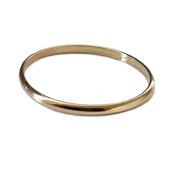 BIG Toe Ring / 2mm Wide Gold Fill / For the BIG Toe! / Hard to Find XL Ring Sizes 14 - 20 /