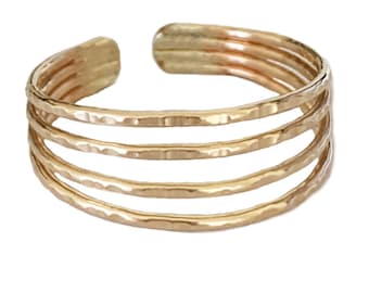 Toe Ring / 14K Gold Fill Toe Ring  / Rings For Toes/ Adjustable Ring for Men or Women