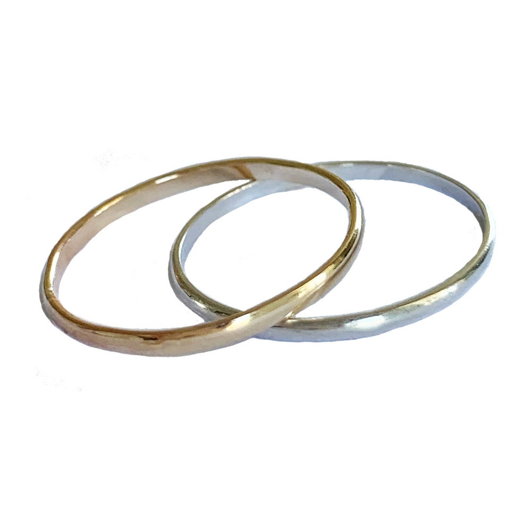1mm Fitted Toe Ring / 14K Gold, Gold Fill or Sterling Silver / Fitted