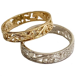 Laguna Design Toe Ring / Fitted Ring in 925 Sterling Silver or 14K Gold / Sized for Perfect Fit / Hard to Find Small Size Rings 2 - 7