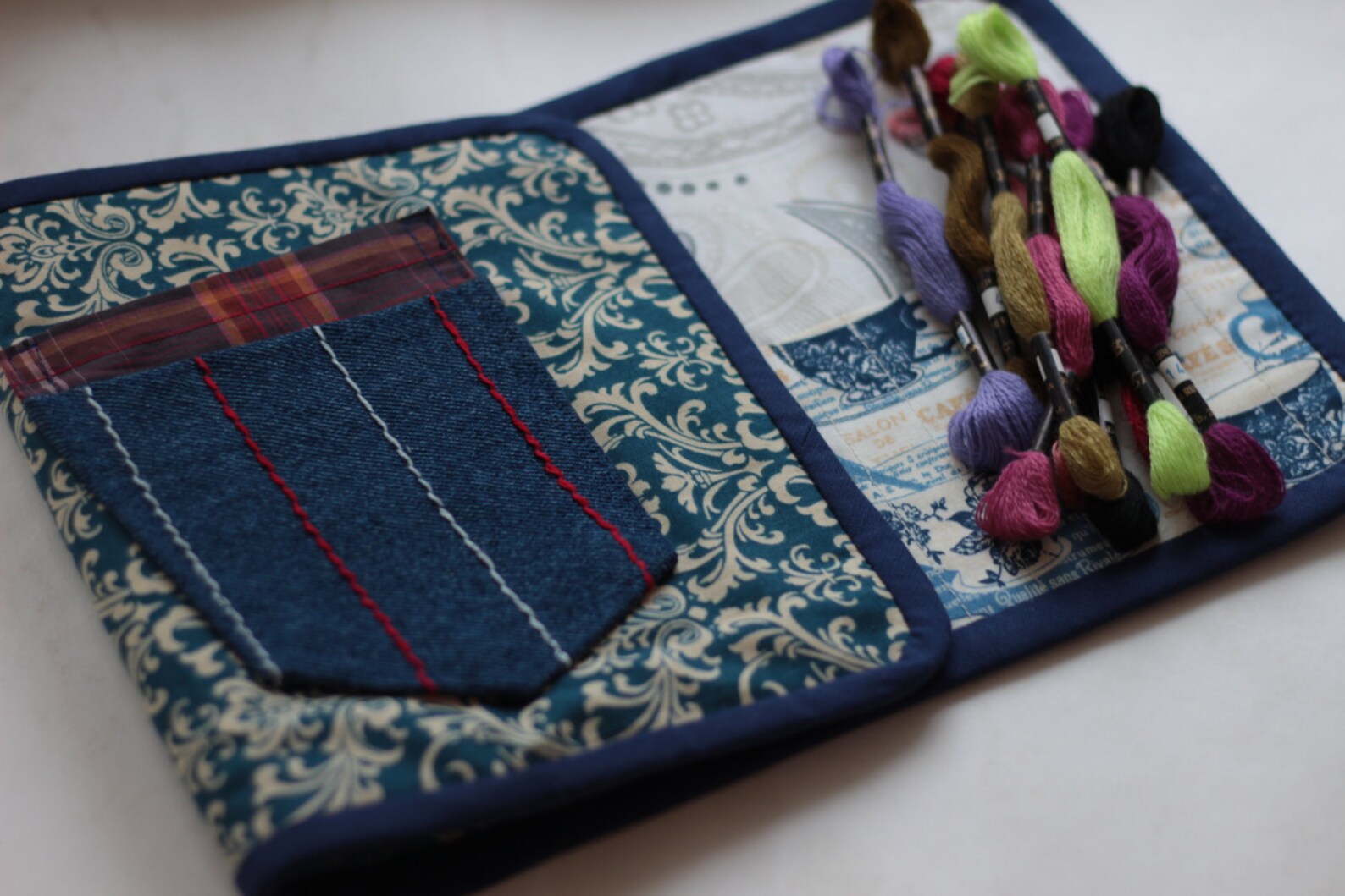 DIY PDF Sewing Pattern & photo tutorial Embroidery floss case Etsy