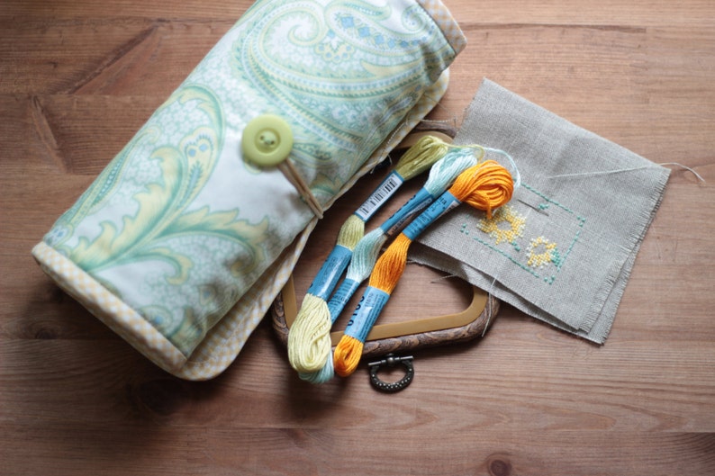 DIY PDF Sewing Pattern & photo tutorial Embroidery floss case Etsy