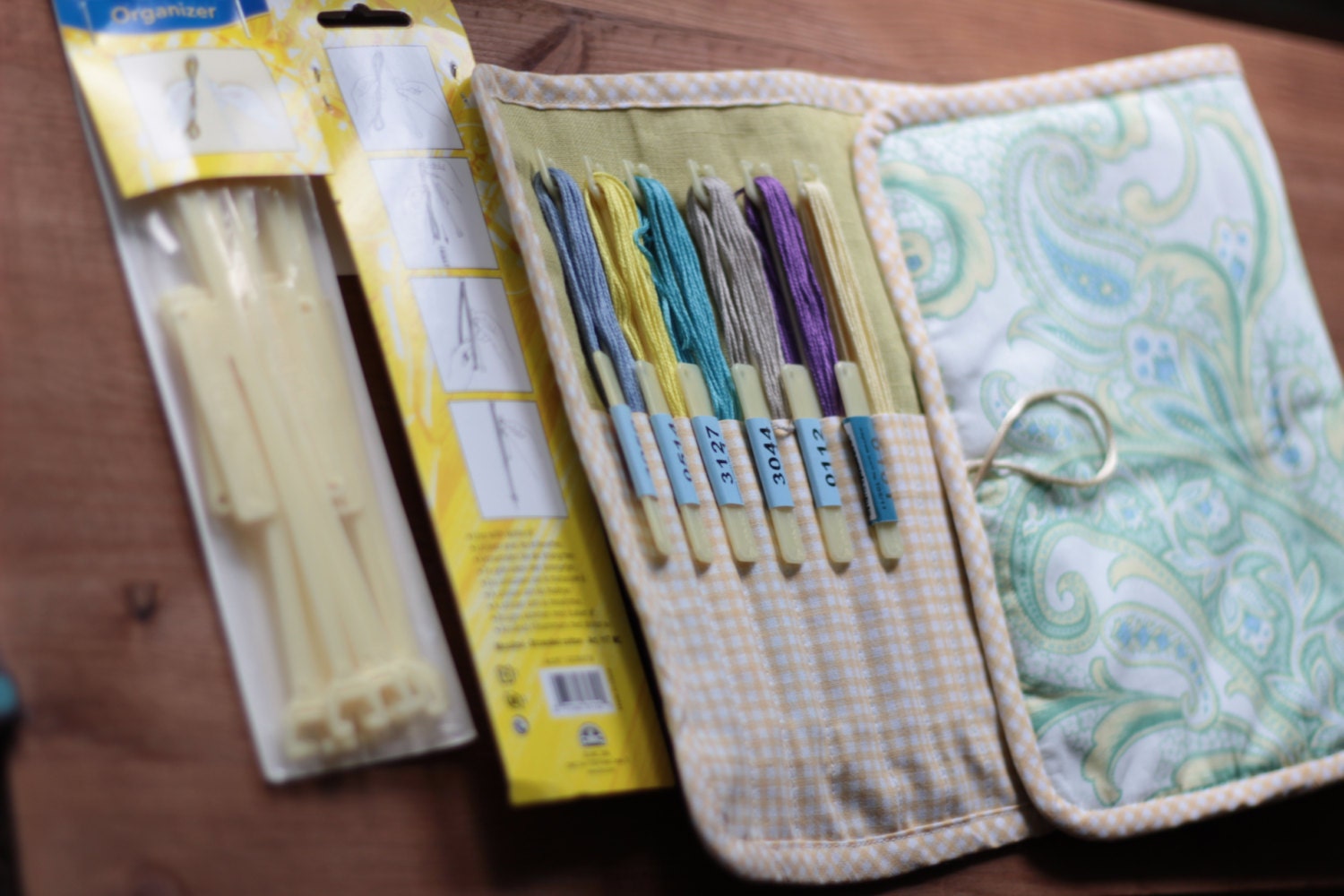 DIY PDF Sewing Pattern & photo tutorial Embroidery floss case Etsy