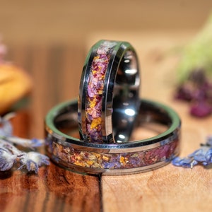 Real Flower Ring Etsy