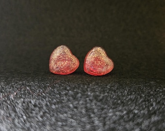 Heart Stud Earrings
