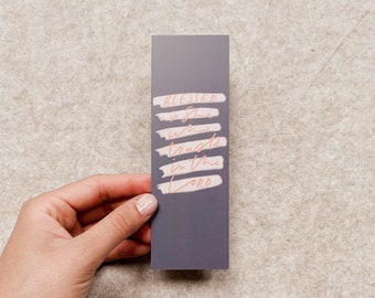 Blessed is She who Trusts in the Lord- Journal Bible Bookmark- Christian Bookmark