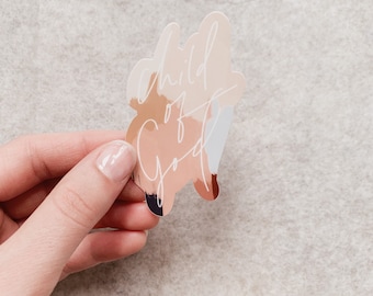 Child of God Sticker- Die Cut Vinyl Sticker