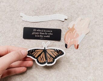 Variety Sticker Pack- Set of 4 - Die Cut Vinyl Stickers