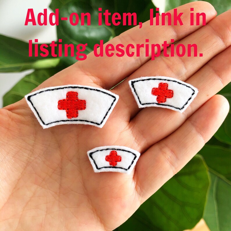 Feltie Paperclip ID Card Holder Teacher Gift Badge Reel Planner Clips Baby Dinosaur Nurse Gift Medical Gift Retractable Reel