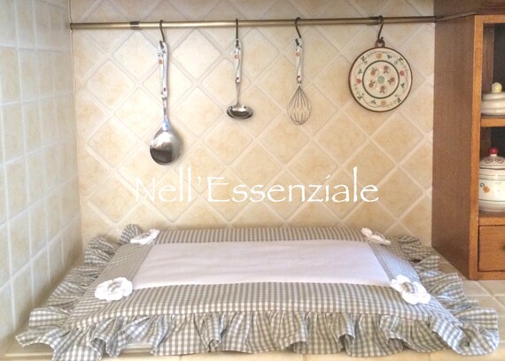 Produkty Podobne Do Copri Fornelli Shabby Grigio W Etsy