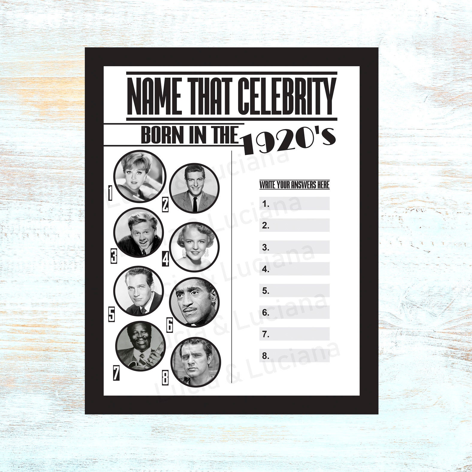 100th Birthday Party Games 100th Birthday Party Ideas 100th - Etsy
