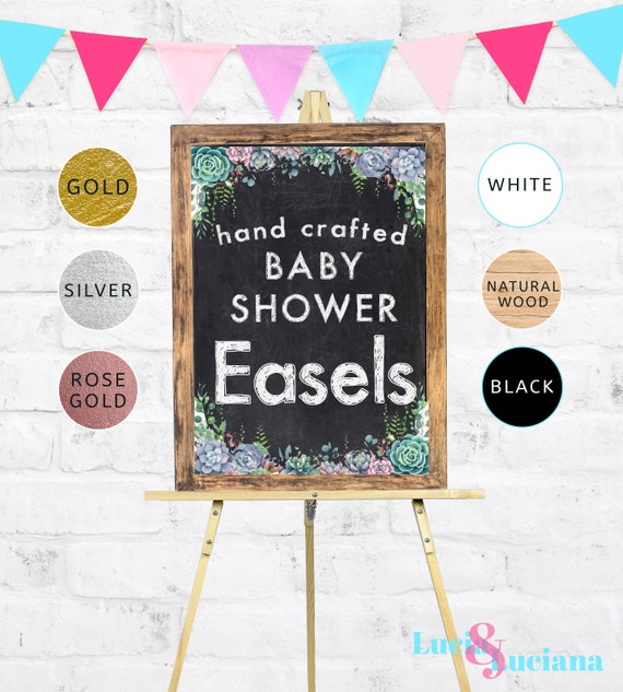 DIY: Chalkboard Baby Shower Sign – Life Is Sweet As A Peach