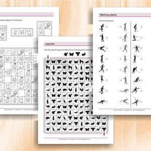 Visual Perception Activities | 41 Printable Worksheets With Solutions ...