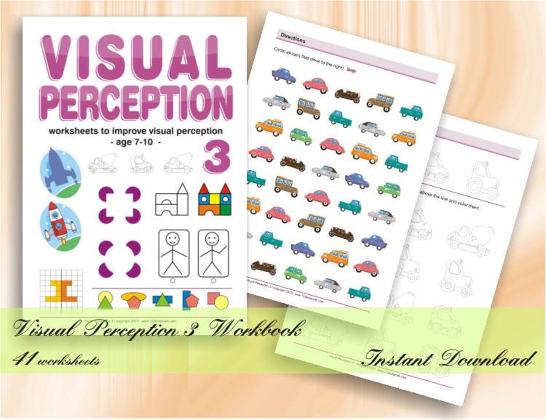 Visual Perception Activities | 41 Printable Worksheets With Solutions ...