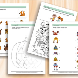 My First Exercises for Visual Perception and Concentration | 56 ...