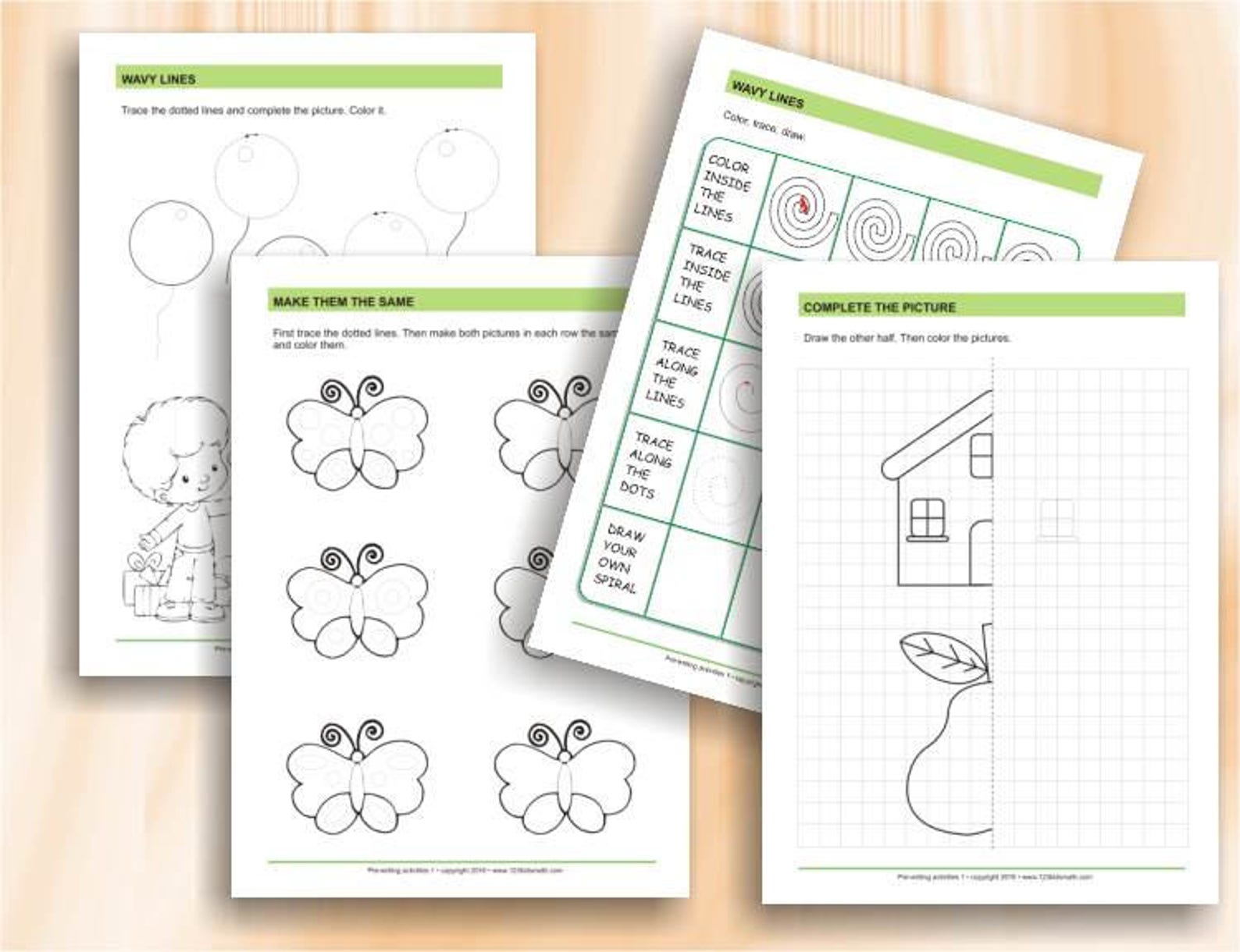 Pre-writing Activities for Preschool & Kindergarten | 49 Printable